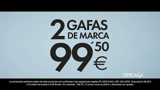 Opticalia OPTICALIA: ESTRENA GAFAS POR 9,95 €/mes (Sept2020) anuncio