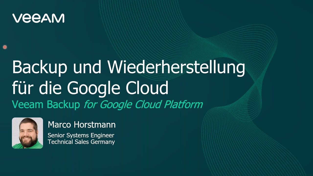 Sicherung in die Google Cloud: Schnellerer Umstieg auf die Cloud video