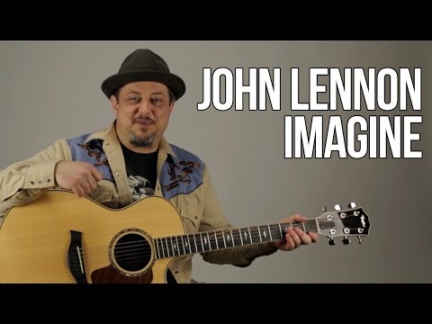 How to Play "Imagine" by John Lennon on Guitar - Acoustic Guitar Lesson