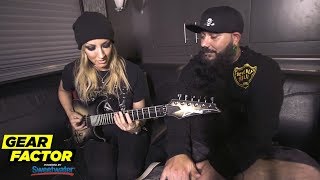 Nita Strauss Plays Her Favorite Riff, Talks Wrestlemania + Triple H