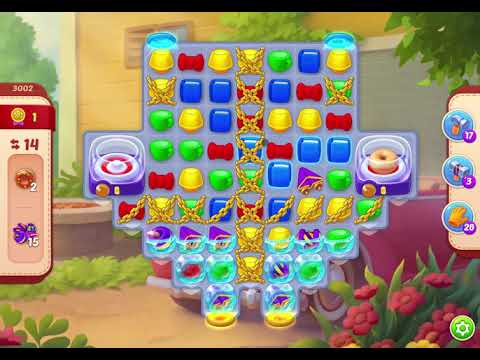 HomeScapes Level 3002 no boosters (15 moves)