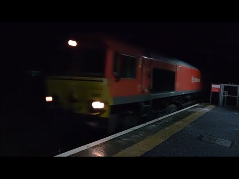 DB 66101 passing Conon Bridge