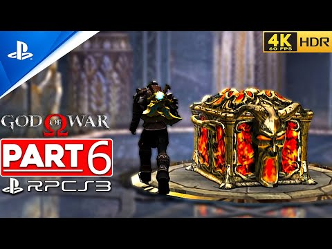 (RPCS3) GOD OF WAR 1 Gameplay Playthrough Part 6 Blades of Athena [4K 60FPS HDR] - No Commentary