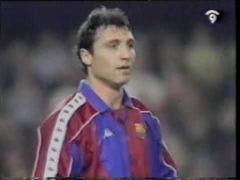 Temp 92-93 Jornada 8  FC Barcelona 3 - 0 Valencia CF