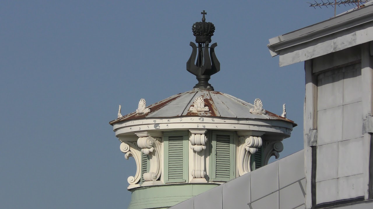 On the roof of Mariinsky II theater