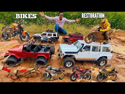 RC Super Bikes Restoration From Flooded Bike Showroom – Chatpat toy tv