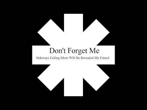 Don't Forget Me - Frankfurt (2016-11-09)