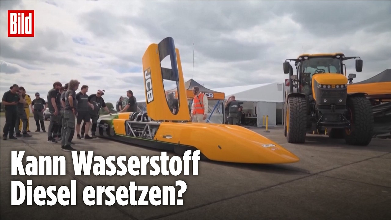 Fast 600 km/h schnell: Wasserstoff-Auto will Weltrekord knacken
