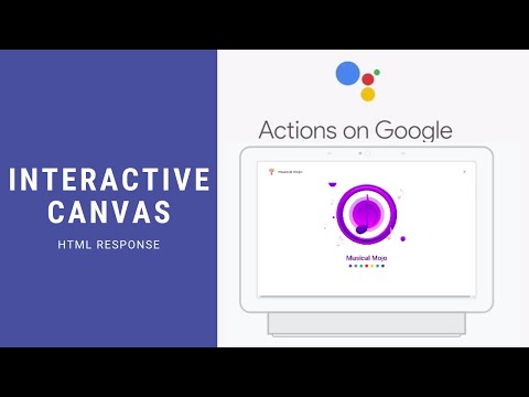 Google Assistant Interactive Canvas using Angular - Html Response