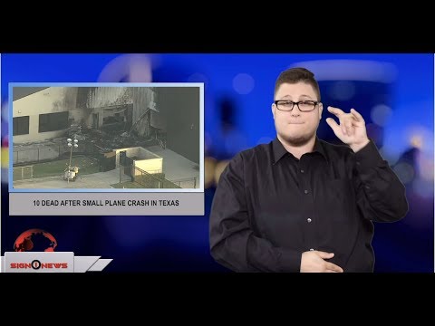 10 dead after small plane crash in Texas (ASL - 7.1.19)