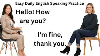 English Conversation for Beginners | Easy Daily English Speaking Practice | A1–A2