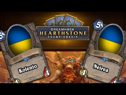 Neirea vs Kolento - Quart de finale - DreamHack Winter Hearthstone World Championship 2014 - FR