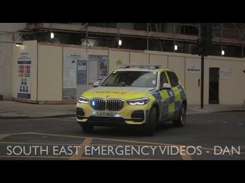 Metropolitan Police MO19 BMW X5 Responding on Blues