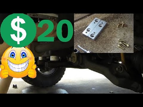 FJ Cruiser Suspension Upgrade Part 3: 10 min Sway Bar Drop Kit Install (Tacoma/4Runner)
