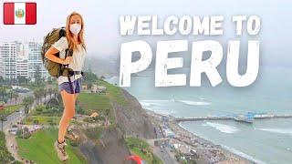 SOLO FEMALE TRAVEL VLOG | Welcome to Lima, Peru!