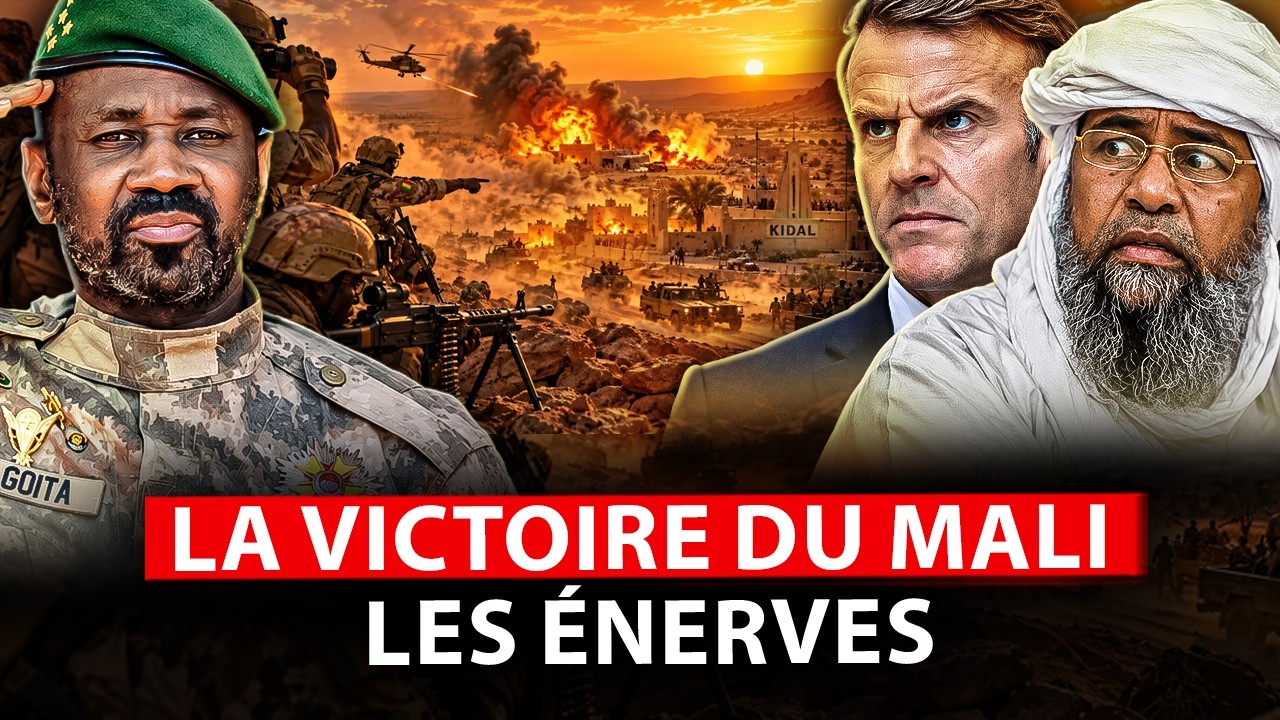 La Mali reprend Kidal, déception totale en France, la propagande entre en action