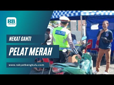 Nekat Pasang Pelat Dinas, Niatnya Kelabui Petugas