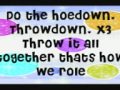 Hoedown Throwdown Miley Cyrus Lyrics