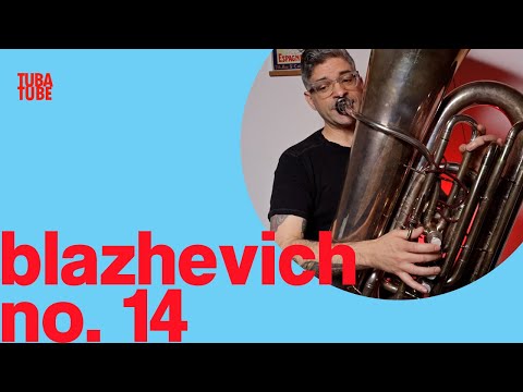 Blazhevich 70 Studies for Tuba - No. 14