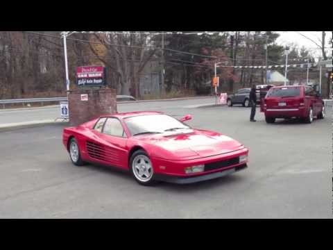 88 Ferrari Testarossa Cold Start (For sale)