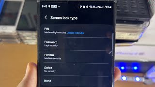How To Put Password/Pattern/PIN on Samsung Galaxy S23 Ultra!
