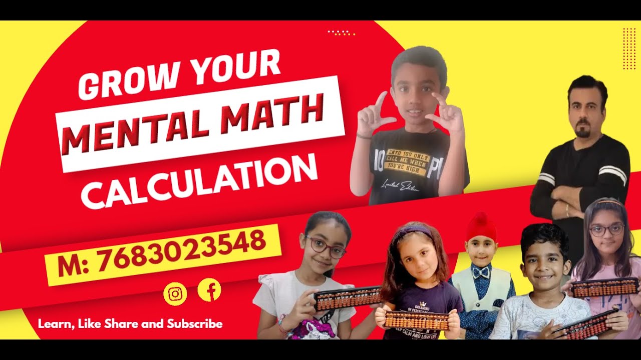 How to do Visualization #abacuslearning #vedicmaths #concentration #competition #listening
