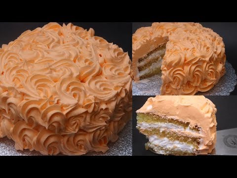 ऑरेंज केक || Orange Cake || Eggless || Without Oven || Bake With Razia