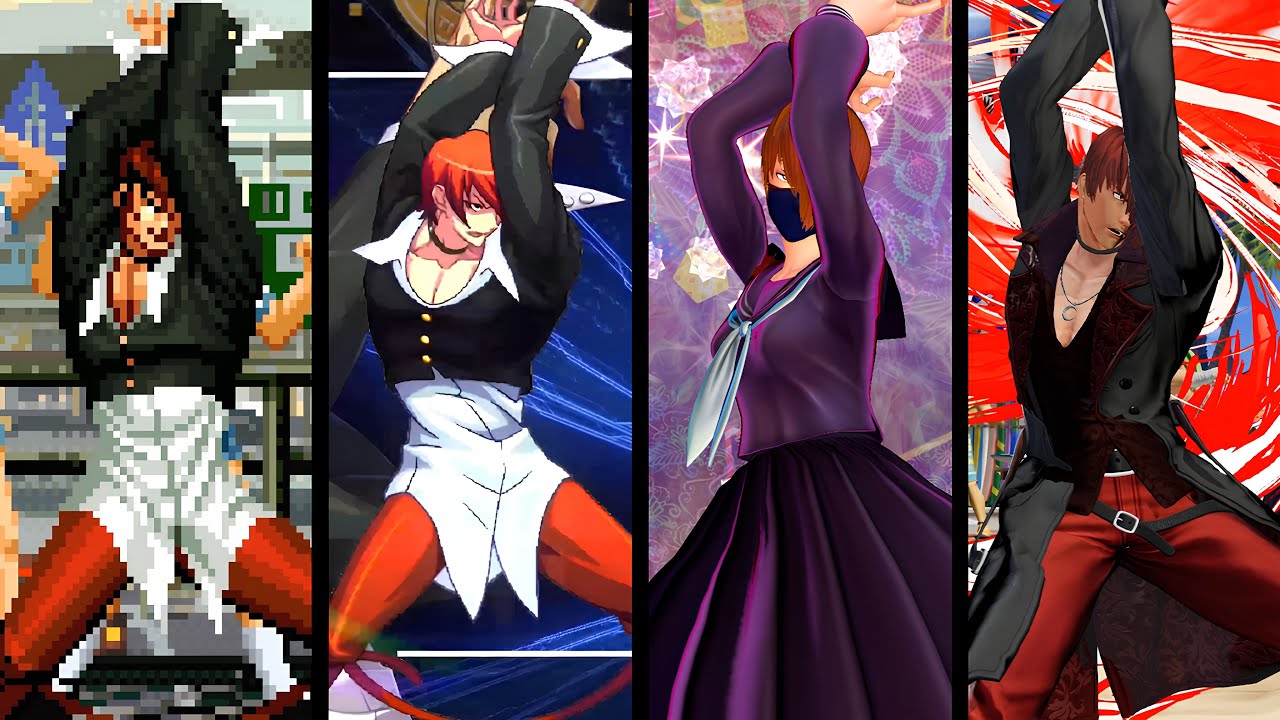 Evolution of Iori Yagami's Super Moves (1995-2025) 4K 60ᶠᵖˢ