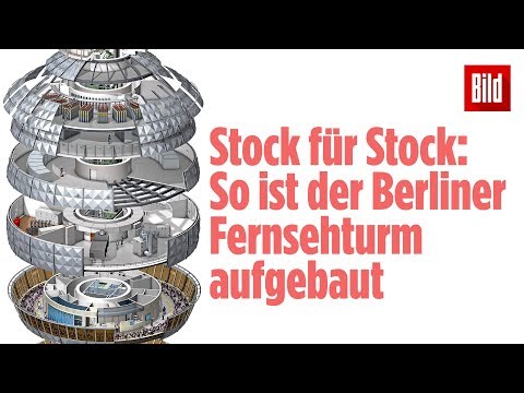 Berliner Fernsehturm: So ist das Gebäude aufgebaut, das steckt drin! | Animation