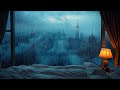 💦 Heavy Storm and Rain Hitting Your Bedroom Window | High Quality Rainstorm Atmosphere Sleep Video