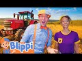 Blippi Meekah Explore Awesome Vehicles At The St Louis Science Center Blippi Moonbug Kids