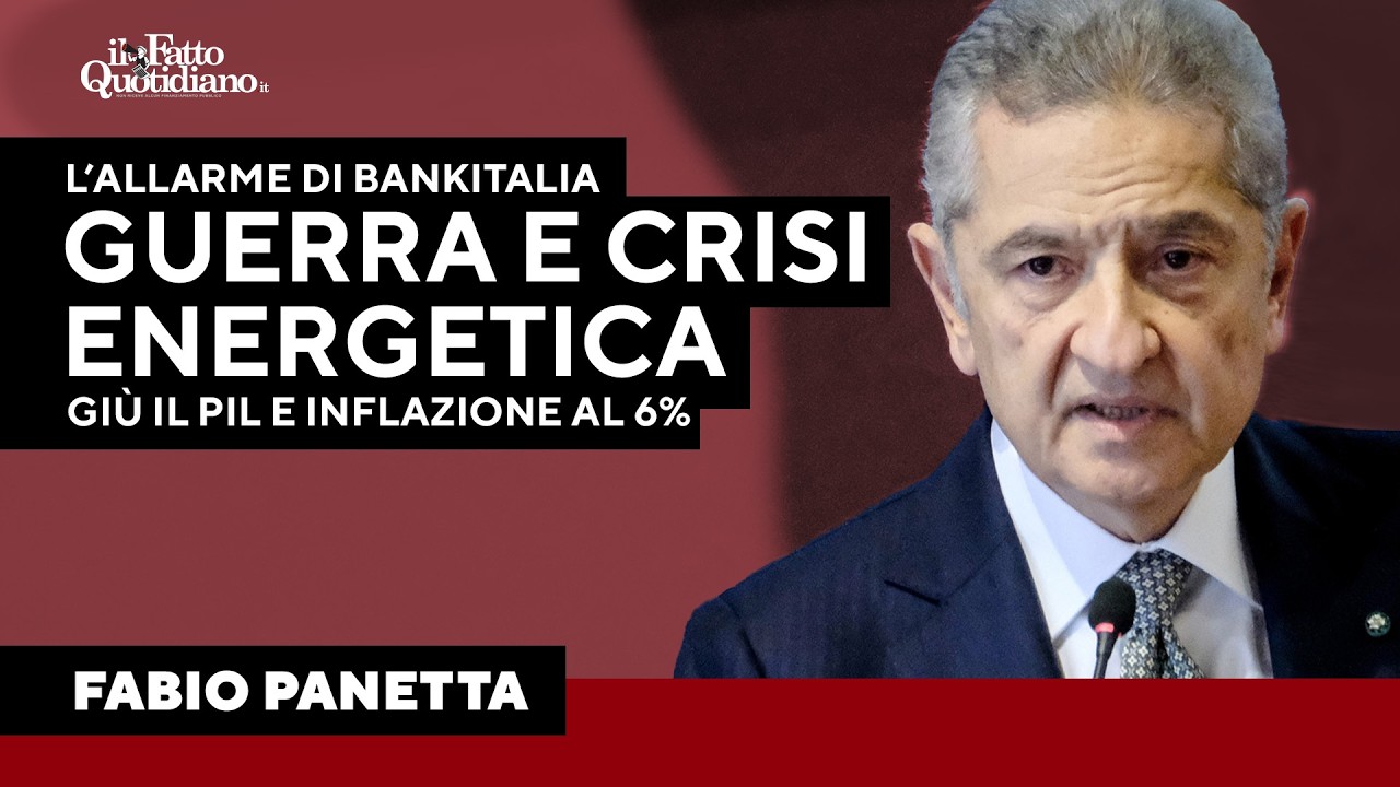 L'allarme di Bankitalia: “Con guerra nel Golfo e crisi energetica, inflazione Ue oltre il 6%”