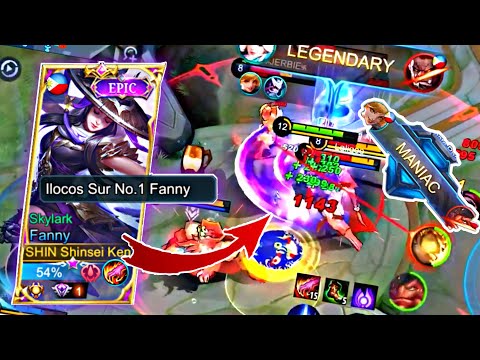 FANNY RANKED GAMEPLAY AUTO MANIAC?!! || MOBILE LEGENDS || FANNY ||