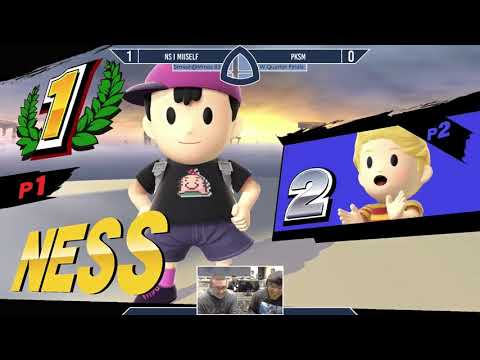 Sm4sh@Mines 83 - NS|Miiself (Ness) Vs. PKSM (Lucas) - Winners Quarterfinals