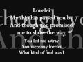 Scorpions-lorelei Lyrics 