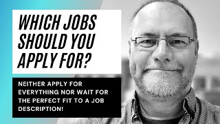 Faculty positions: Which jobs to apply for? Don't wait for the perfect fit #assi