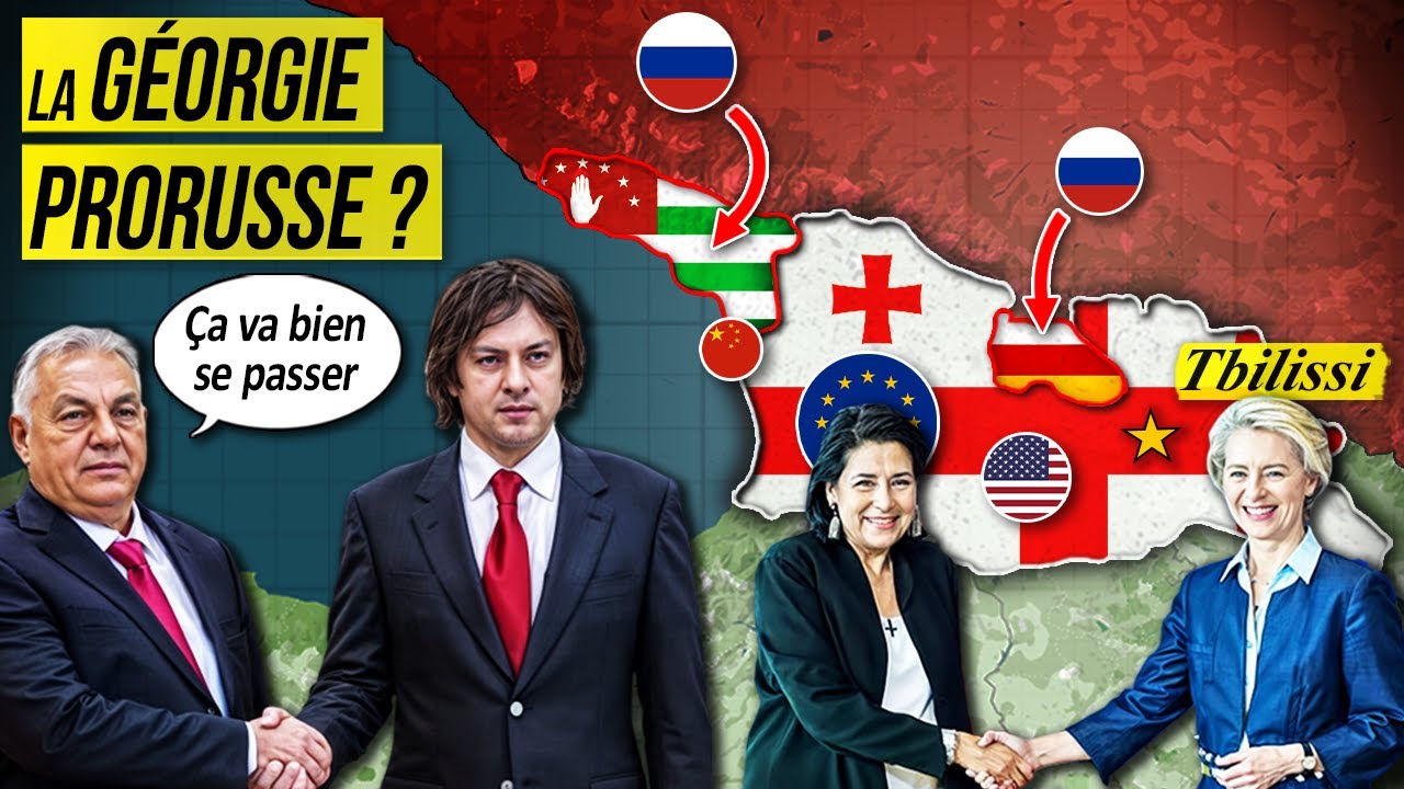 La GÉORGIE bascule vers la RUSSIE