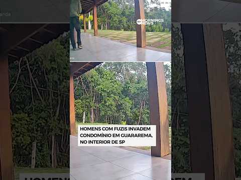 URGENTE: Homens armados invadem condomínio em Guararema