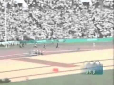 1996 Atlanta Marie-José Pérec 400 Metre Final (Ray Hadley Call)