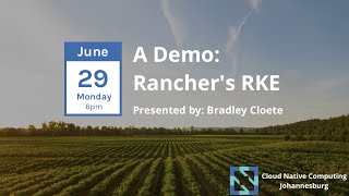 [Kubernetes] A demo on Rancher's RKE