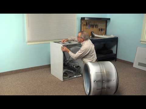 Dryer Repair - Replacing the Drum Seal with Adhesive (Whirlpool Part # 280114)