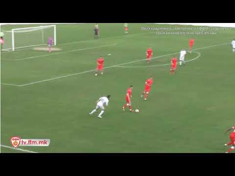 ПМФЛ - 27. коло (ШКУПИ - РАБОТНИЧКИ 1-2) Гол на Баже Илијоски