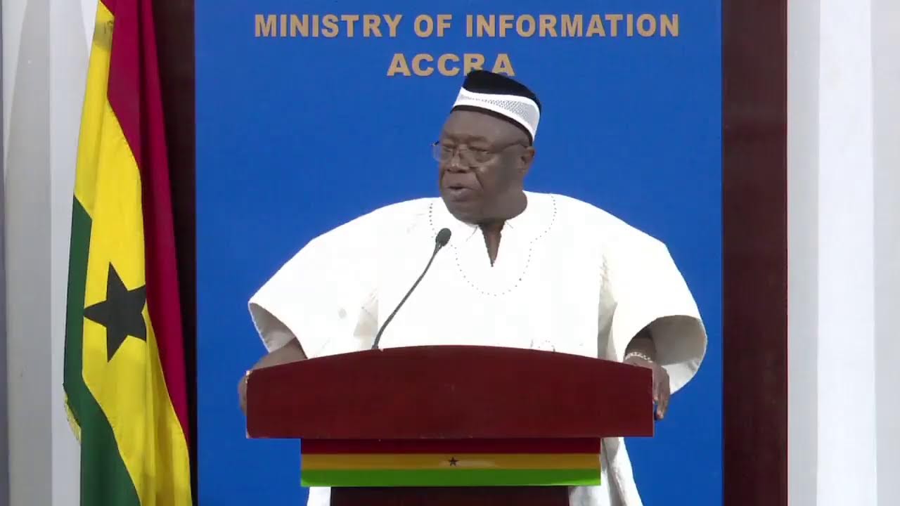 Minister's Press Briefing with the Ministry of Environment, Science, Technology and Innovation.