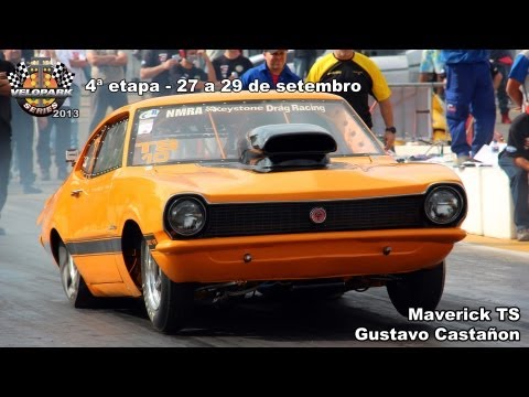 Maverick TS - 402m em 7.8 segundos! Gustavo Castañon - 4ª etapa Velopark Arrancada 2013