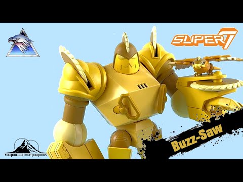 Super7 SilverHawks Ultimates! BUZZ-SAW Video Review