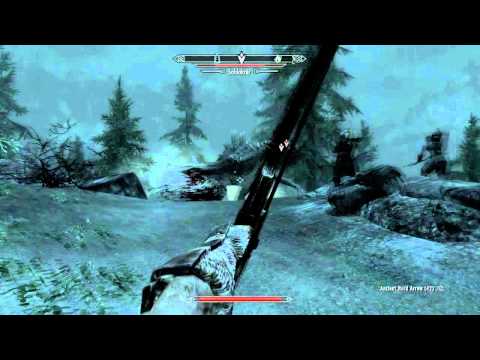Skyrim: Killing Sahloknir (Dragon Fight)