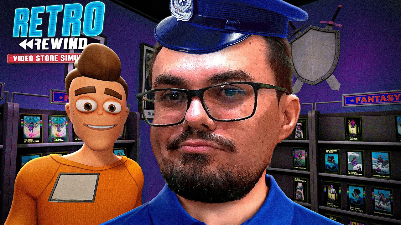 MINHA LOCADORA TA LIBERADA PELA POLICIA - Retro Rewind - Video Store Simulator Ep7