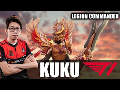 Kuku - LEGION COMMANDER gameplay - 10000 MMR - 7.28 - How to Offlane - Dota 2 Pro Games