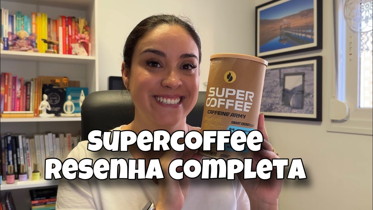 Miniatura da avaliação em vídeo de Suplemento Caffeine Army Supercoffee 3.0 380g Choconilla
