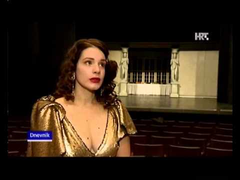 Predstava "U registraturi" u Dnevniku 2 na HRT 1 (27.11.2015.)